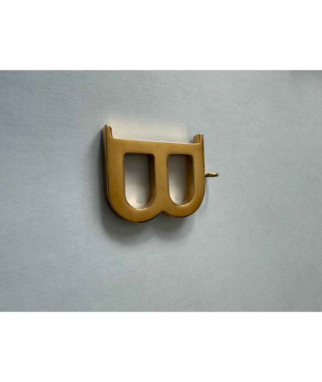 CHLOE Золотой латунный кулон, фото 5