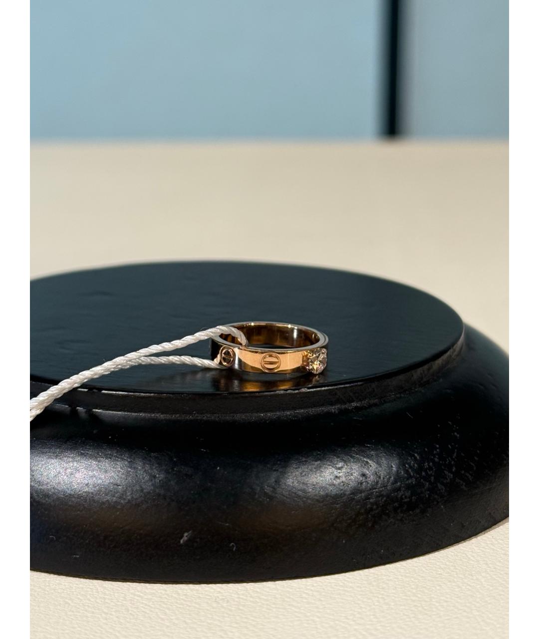 CARTIER Золотое кольцо из розового золота, фото 4