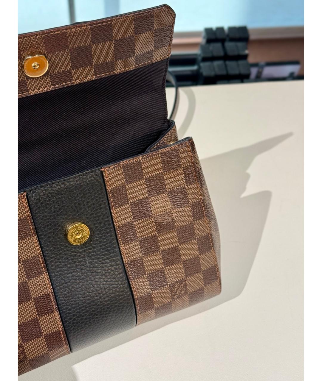 LOUIS VUITTON Коричневая сумка тоут из экзотической кожи, фото 8