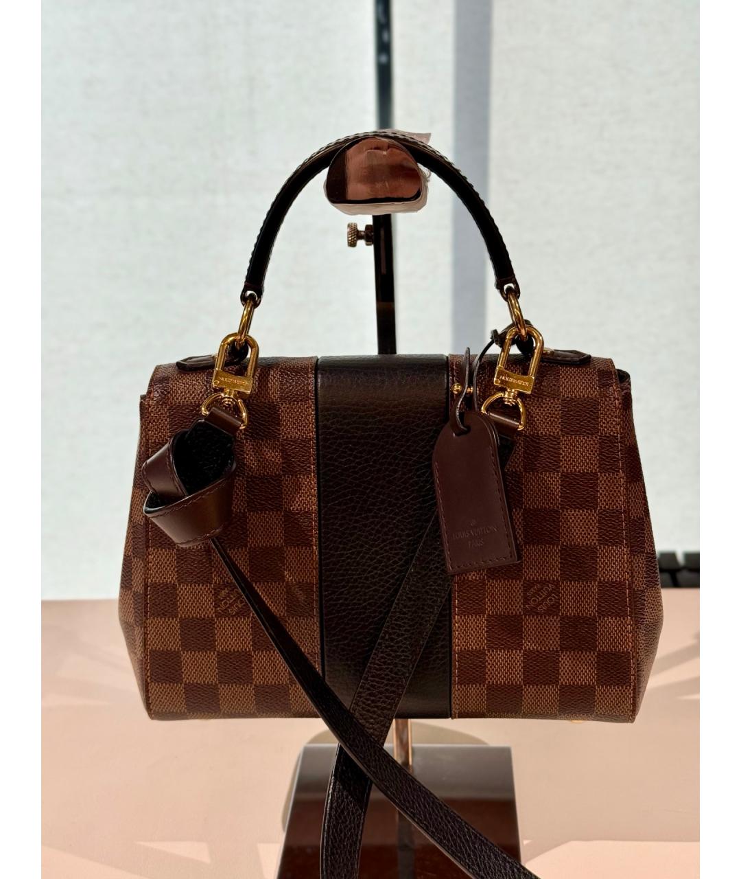 LOUIS VUITTON Коричневая сумка тоут из экзотической кожи, фото 5