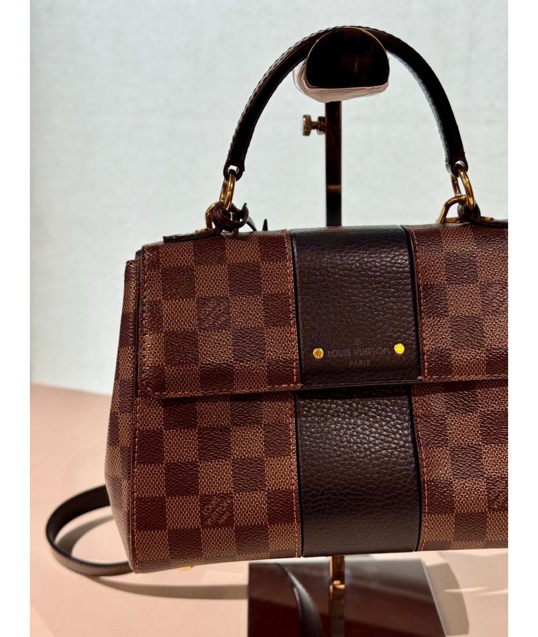 LOUIS VUITTON Коричневая сумка тоут из экзотической кожи, фото 4