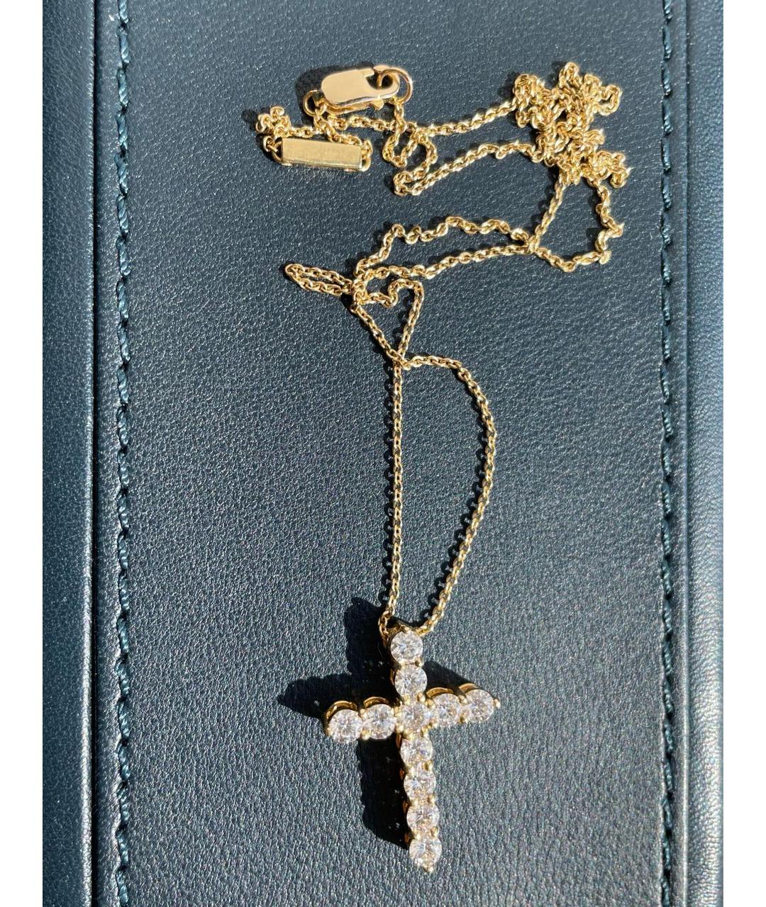 GRAFF Белое колье из желтого золота, фото 4