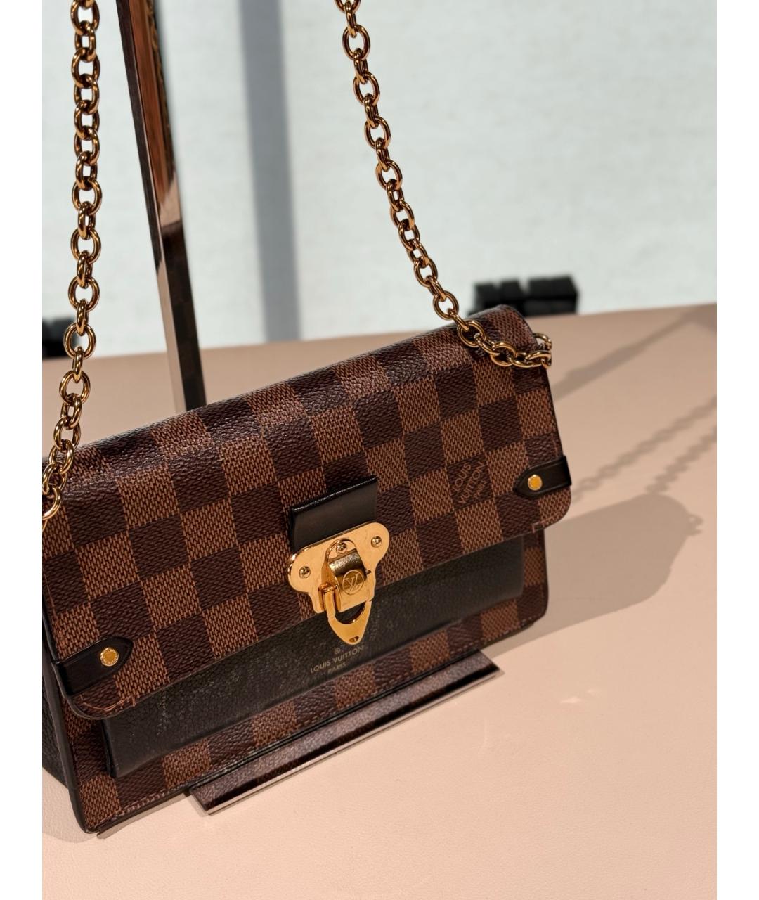 LOUIS VUITTON Коричневая сумка через плечо, фото 4