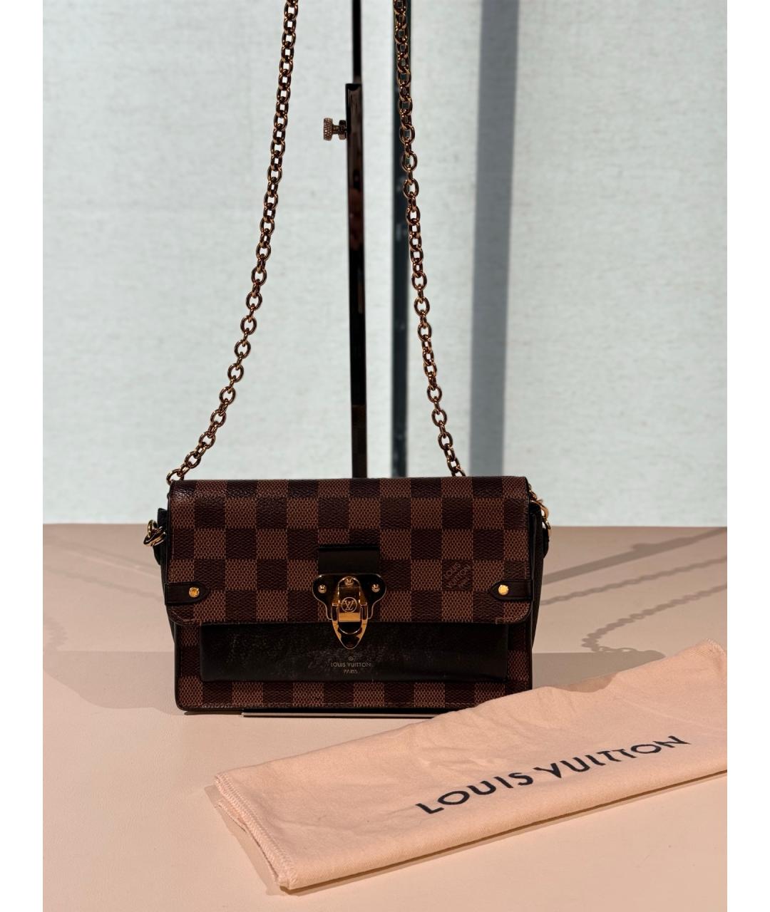LOUIS VUITTON Коричневая сумка через плечо, фото 8