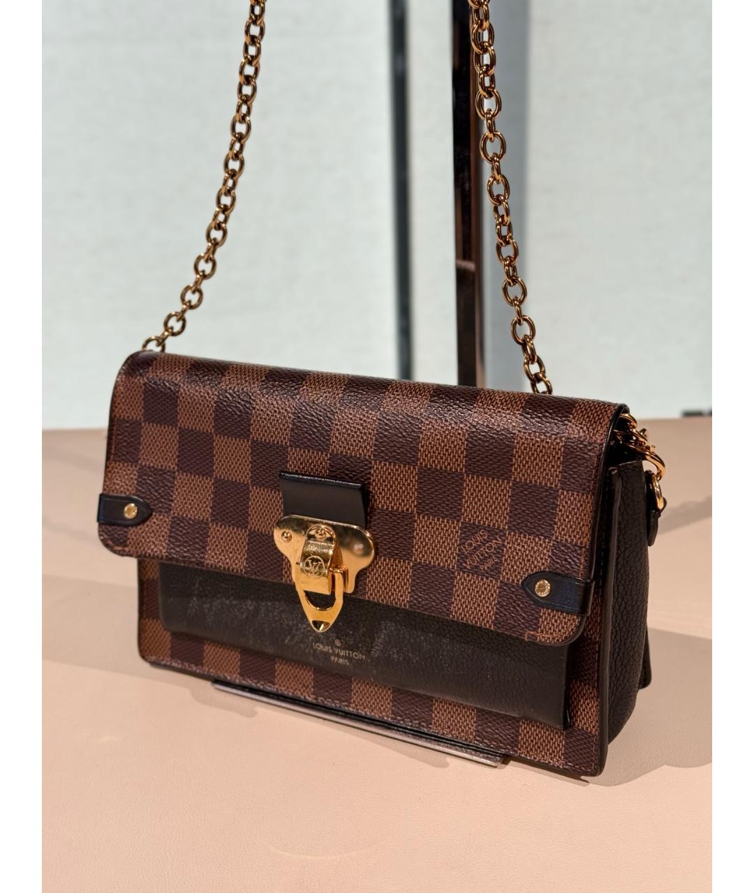 LOUIS VUITTON Коричневая сумка через плечо, фото 2