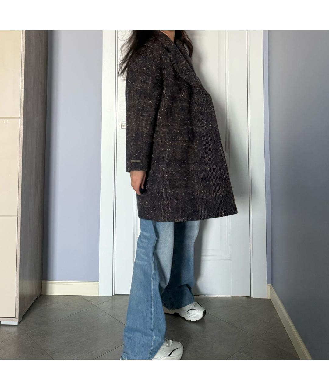 PESERICO Мульти шерстяное пальто, фото 6