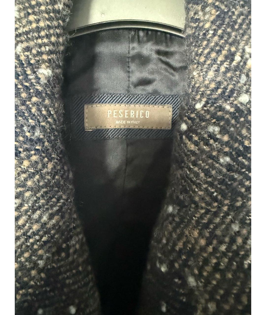 PESERICO Мульти шерстяное пальто, фото 3