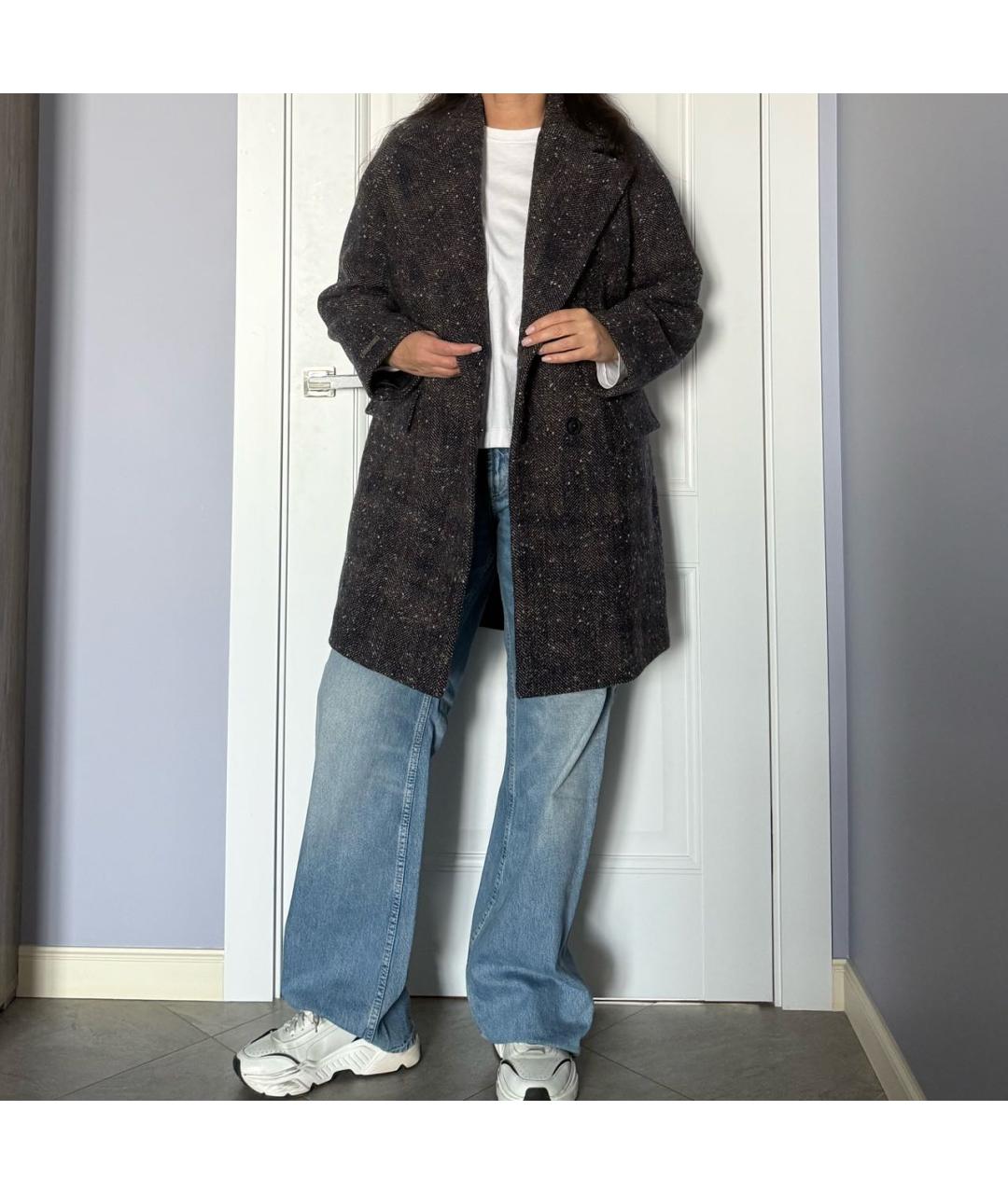 PESERICO Мульти шерстяное пальто, фото 5