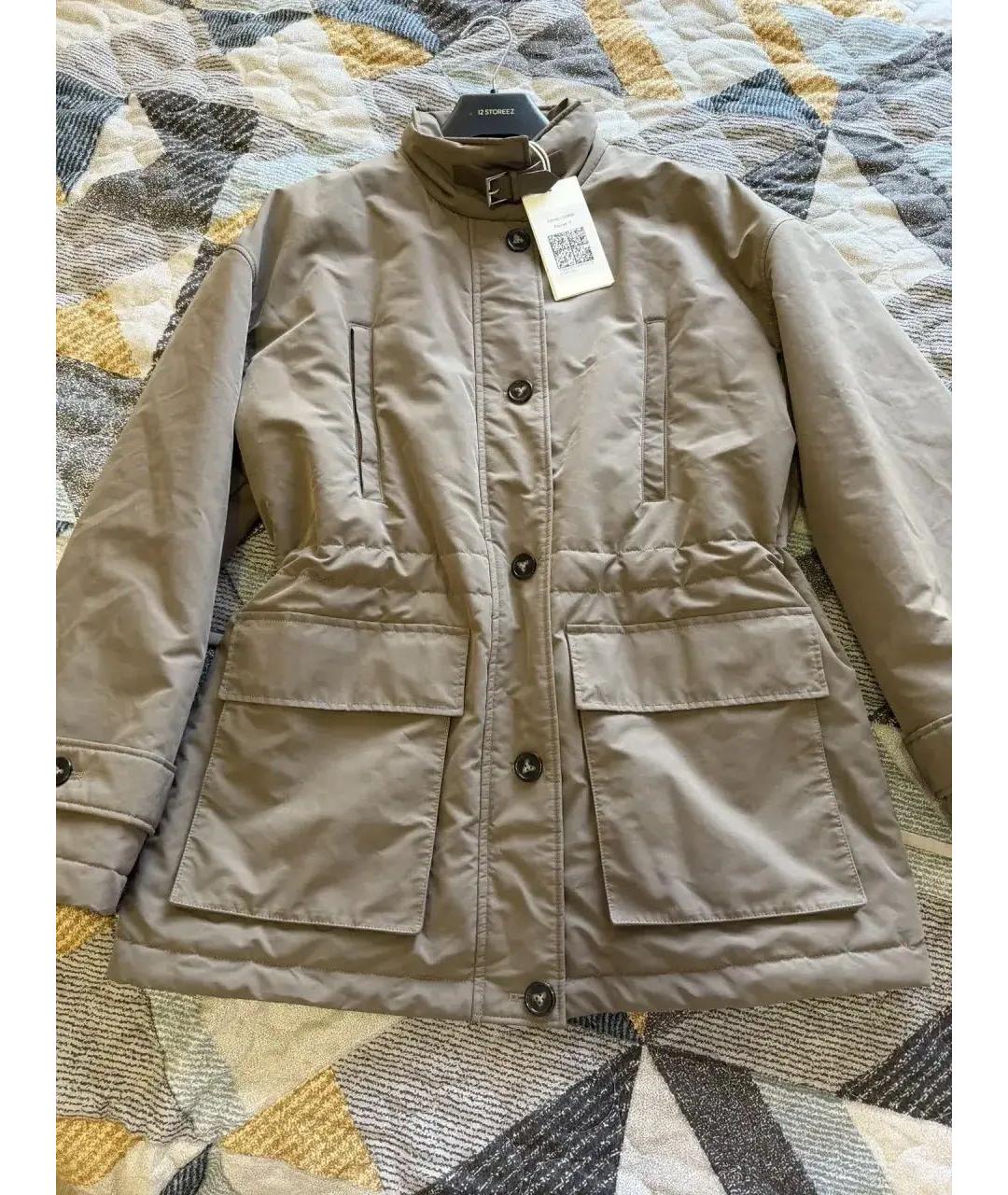 12 STOREEZ Коричневая хлопковая куртка, фото 5