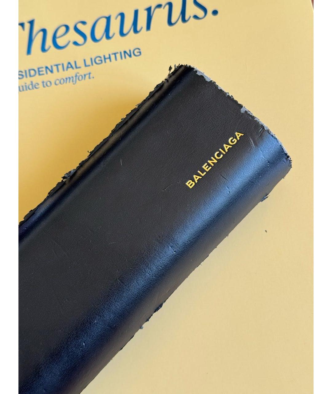 BALENCIAGA Золотые пластиковые солнцезащитные очки, фото 4