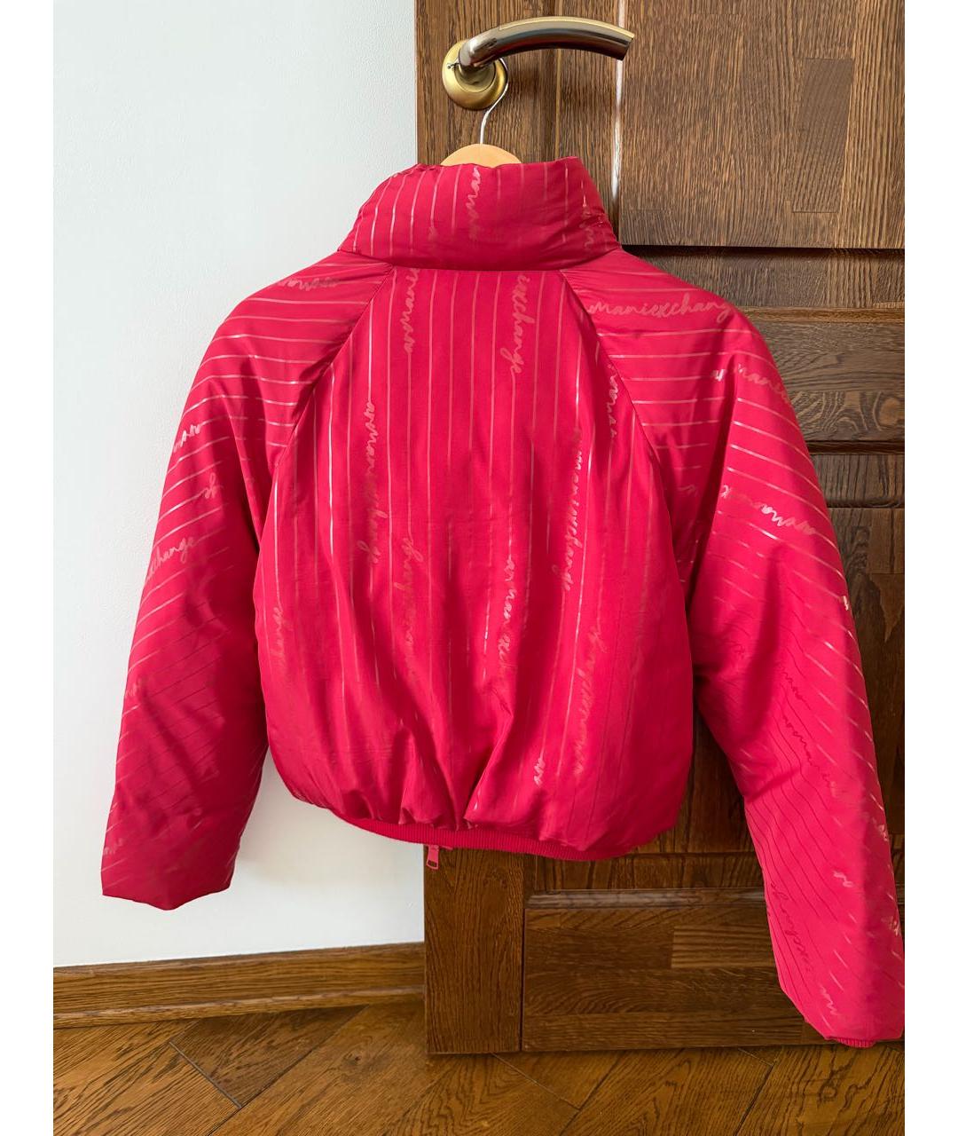 ARMANI EXCHANGE Красная полиэстеровая куртка, фото 2