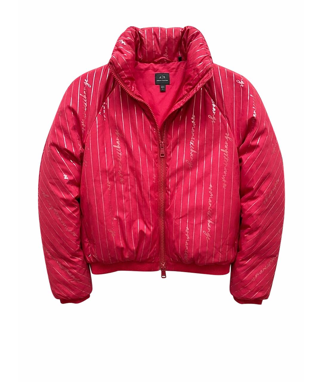 ARMANI EXCHANGE Красная полиэстеровая куртка, фото 1