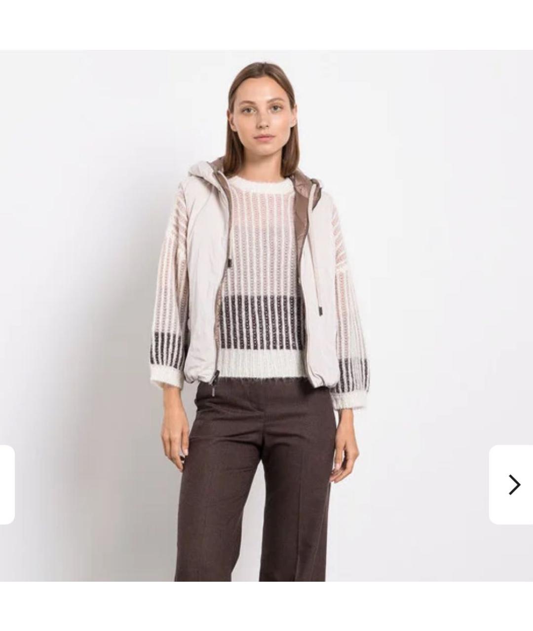 PESERICO Бежевый жилет, фото 4