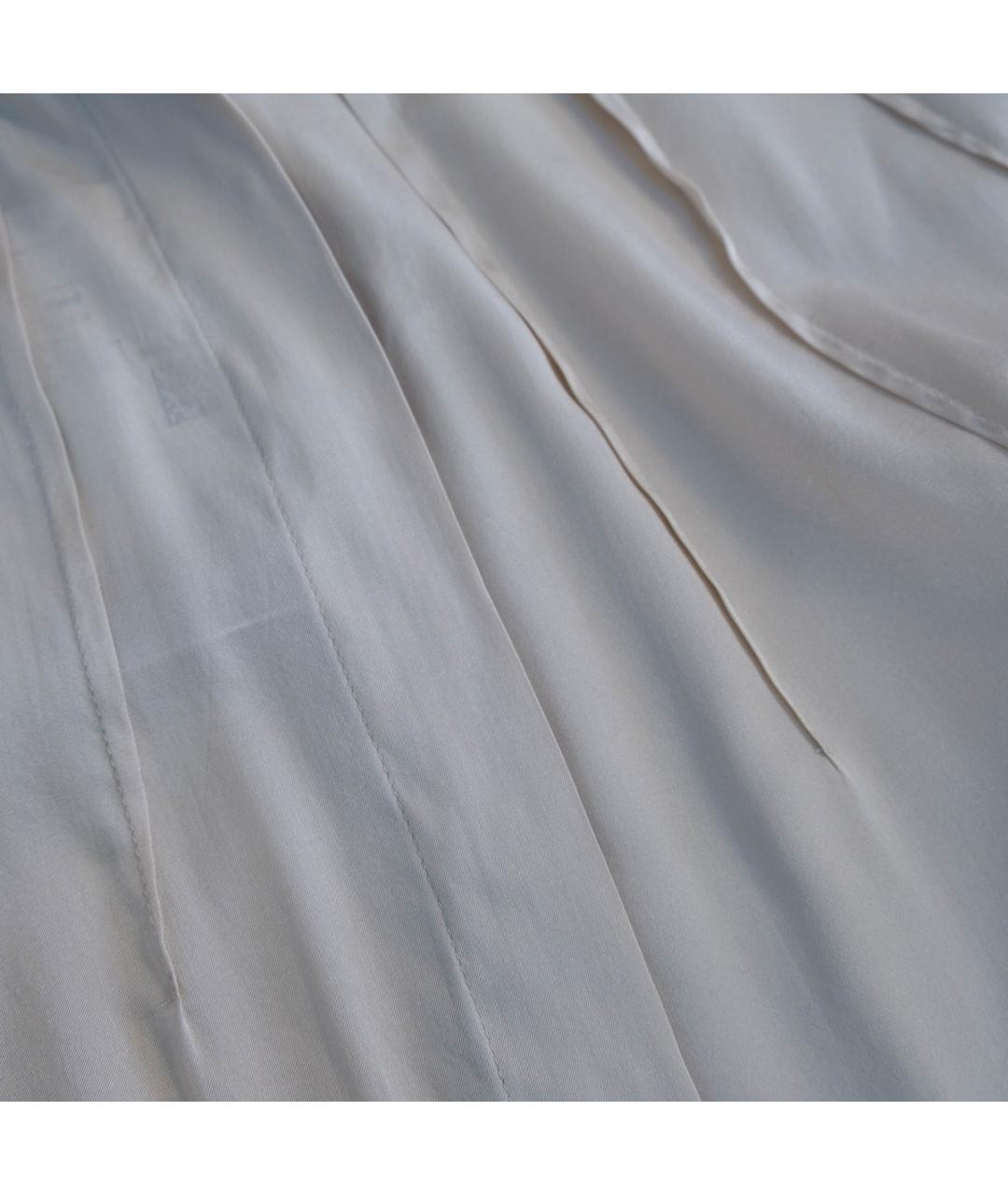 GUCCI Бежевая шелковая блузы, фото 4