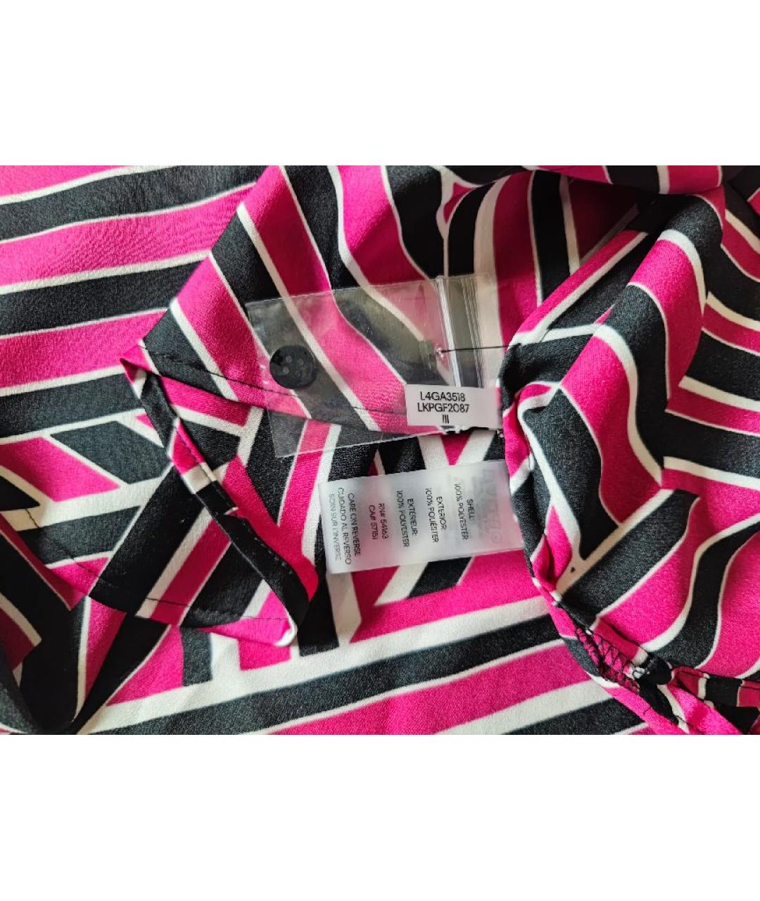 KARL LAGERFELD Мульти полиэстеровая рубашка, фото 3