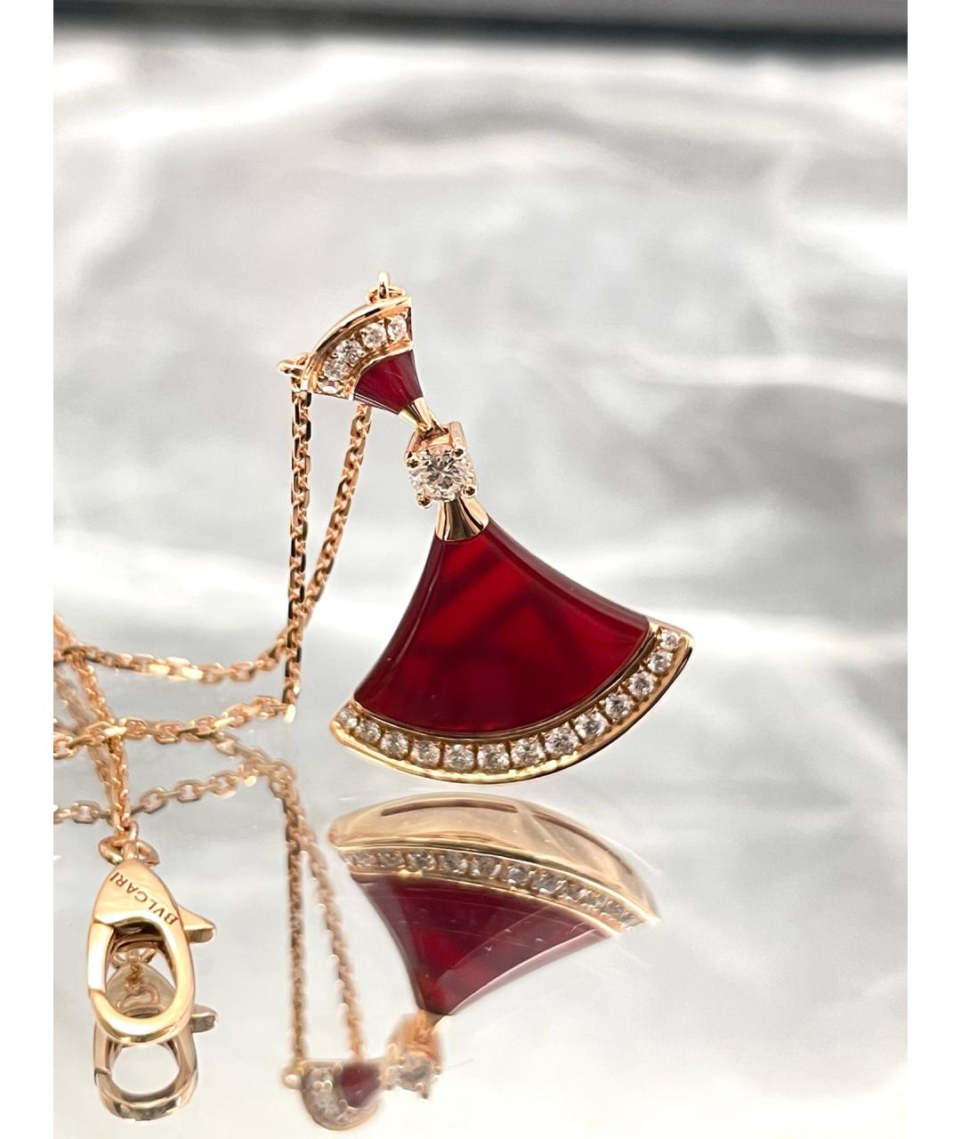 BVLGARI Золотое колье из розового золота, фото 4