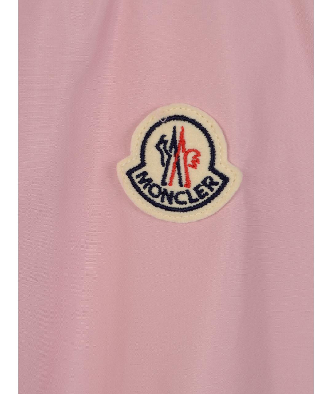 MONCLER Розовая куртка, фото 3