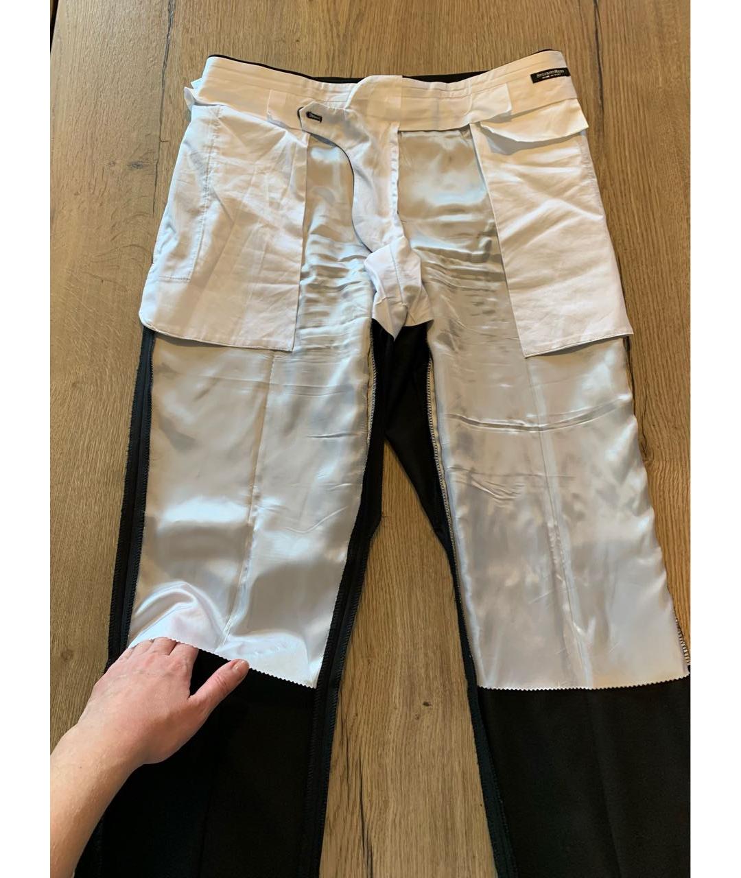 STEFANO RICCI Черный классический костюм, фото 8