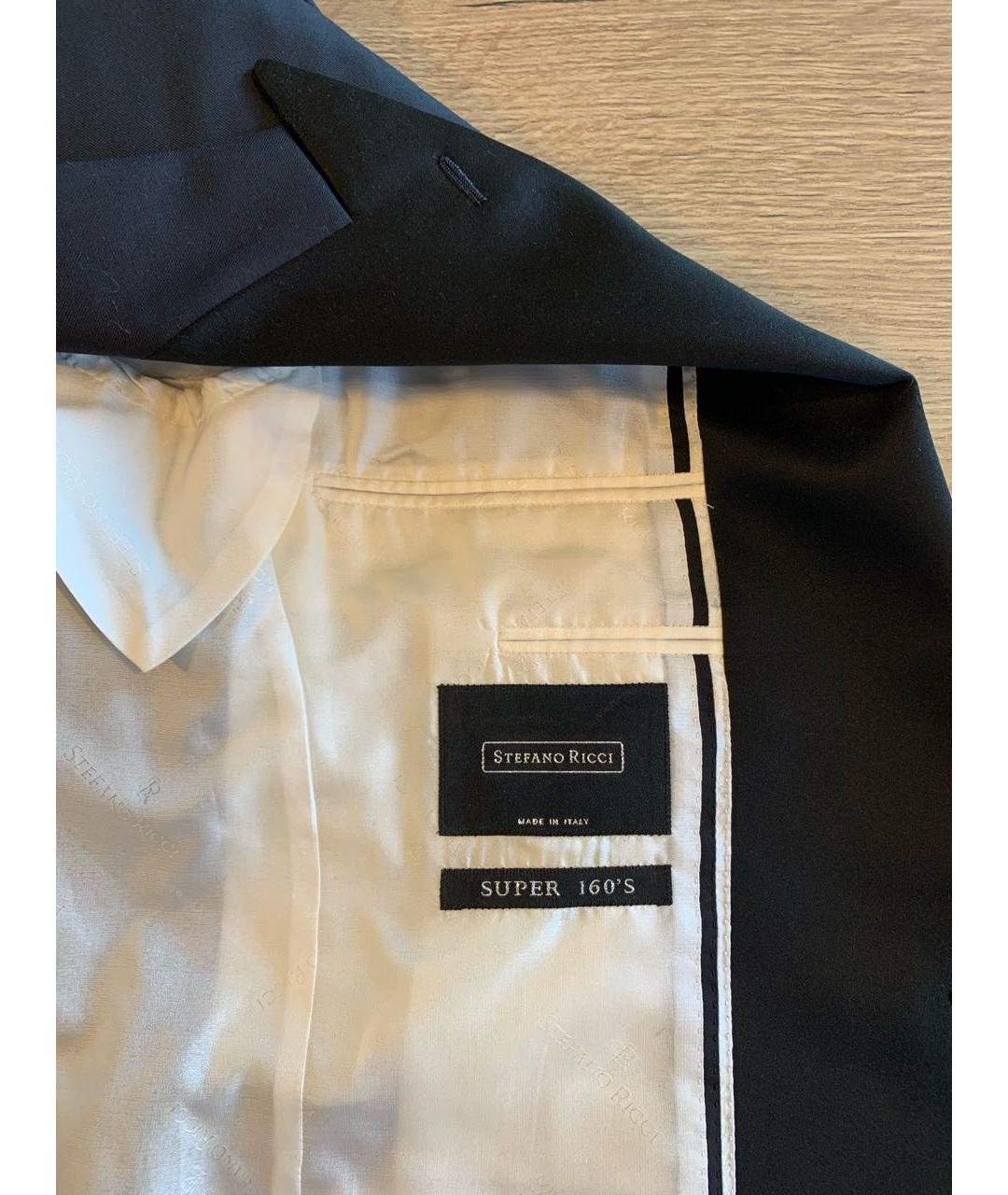 STEFANO RICCI Черный классический костюм, фото 4