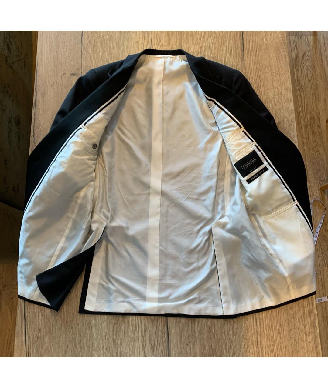 STEFANO RICCI Черный классический костюм, фото 7