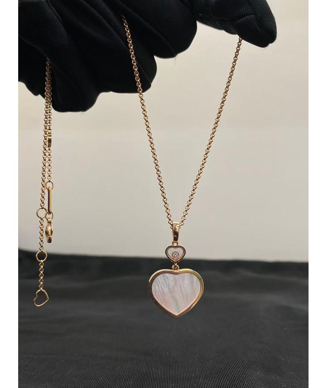 CHOPARD Золотое колье из розового золота, фото 5