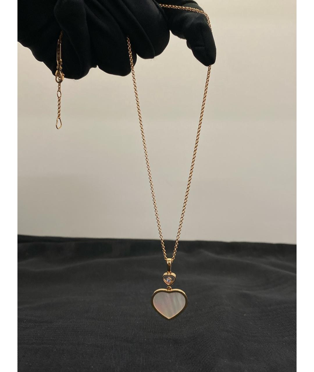 CHOPARD Золотое колье из розового золота, фото 6