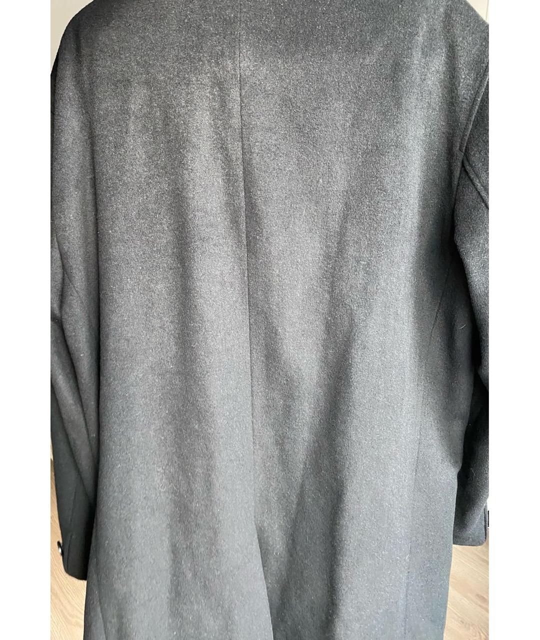 GIORGIO ARMANI Черное кашемировое пальто, фото 2