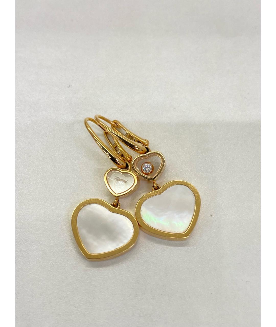 CHOPARD Золотые серьги из розового золота, фото 5