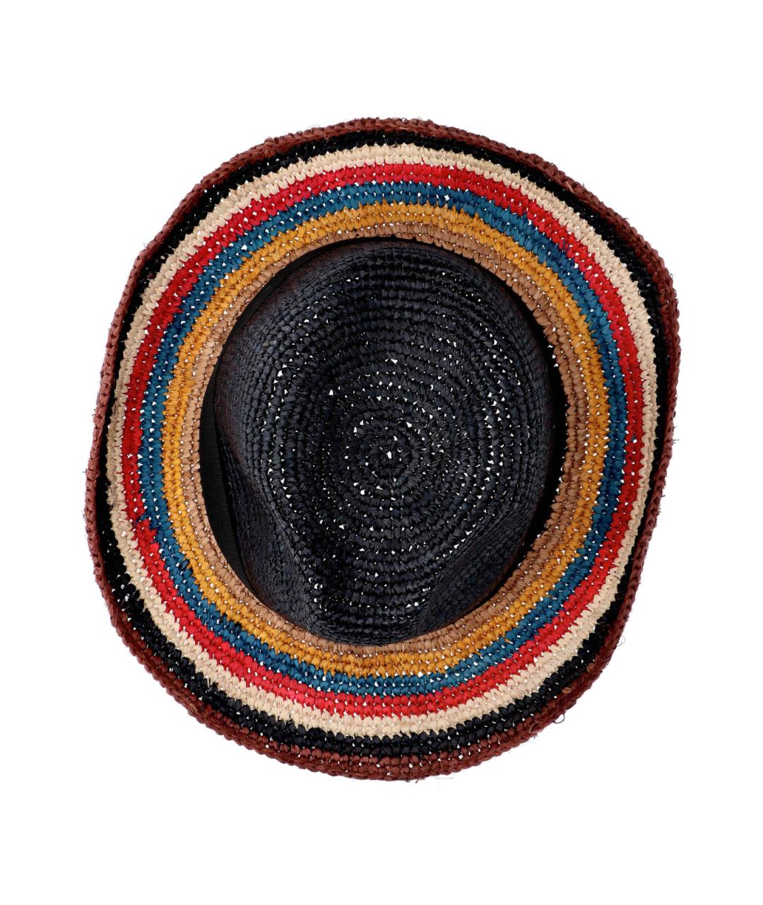 PAUL SMITH Мульти соломенная шляпа, фото 3