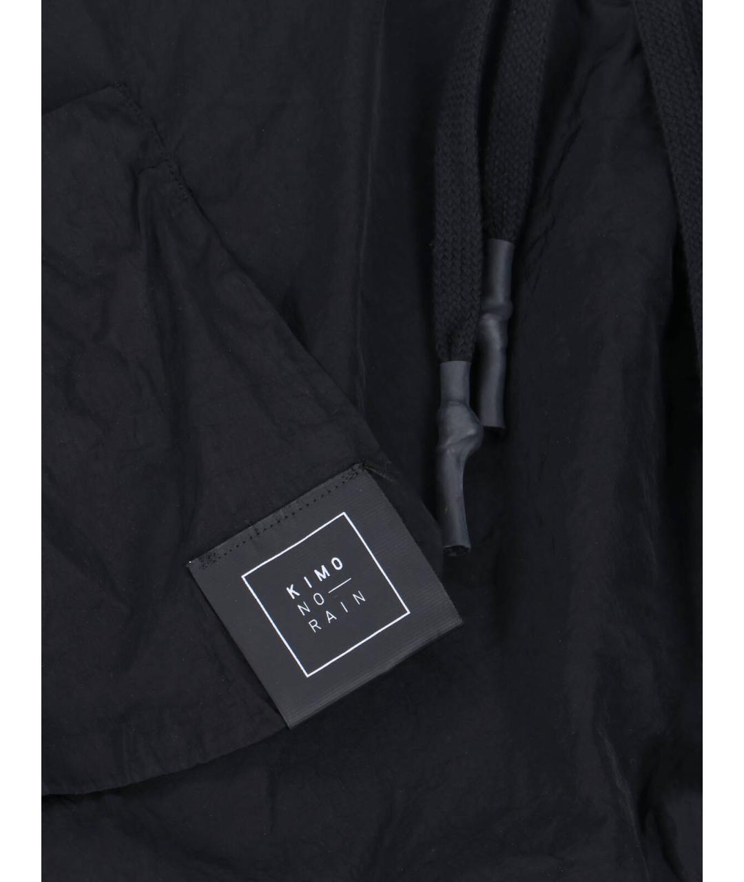 Kimono Rain Черная полиамидовая парка, фото 5