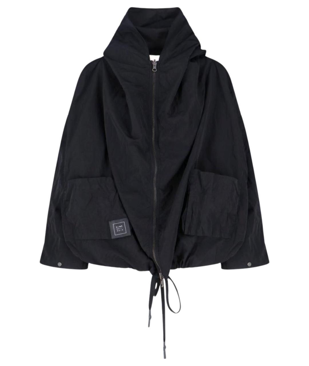 Kimono Rain Черная полиамидовая парка, фото 1