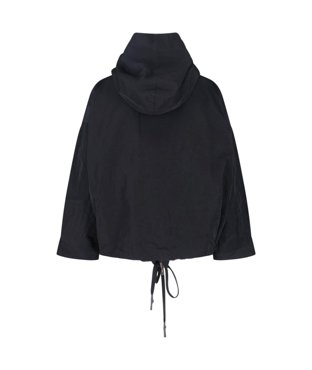 Kimono Rain Черная полиамидовая парка, фото 2