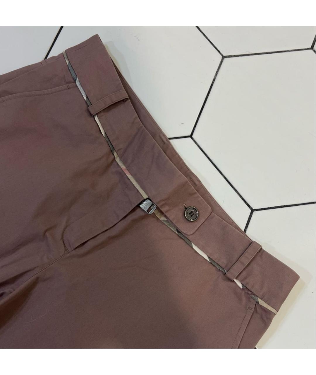 BURBERRY Прямые брюки, фото 3