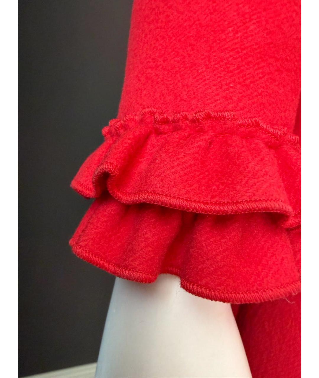 GUCCI Красное шерстяное пальто, фото 2