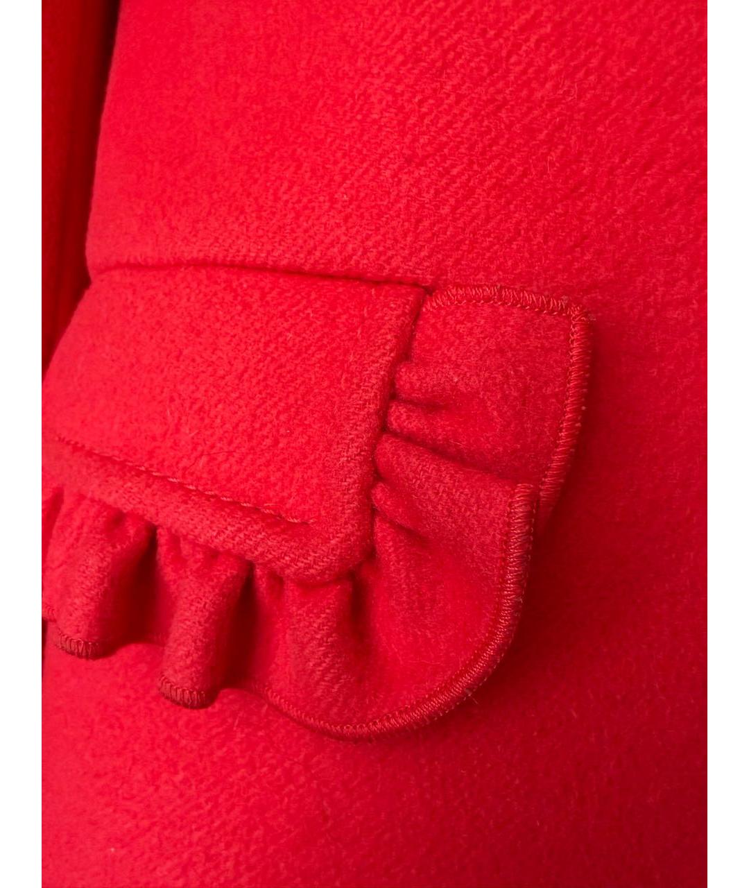 GUCCI Красное шерстяное пальто, фото 3