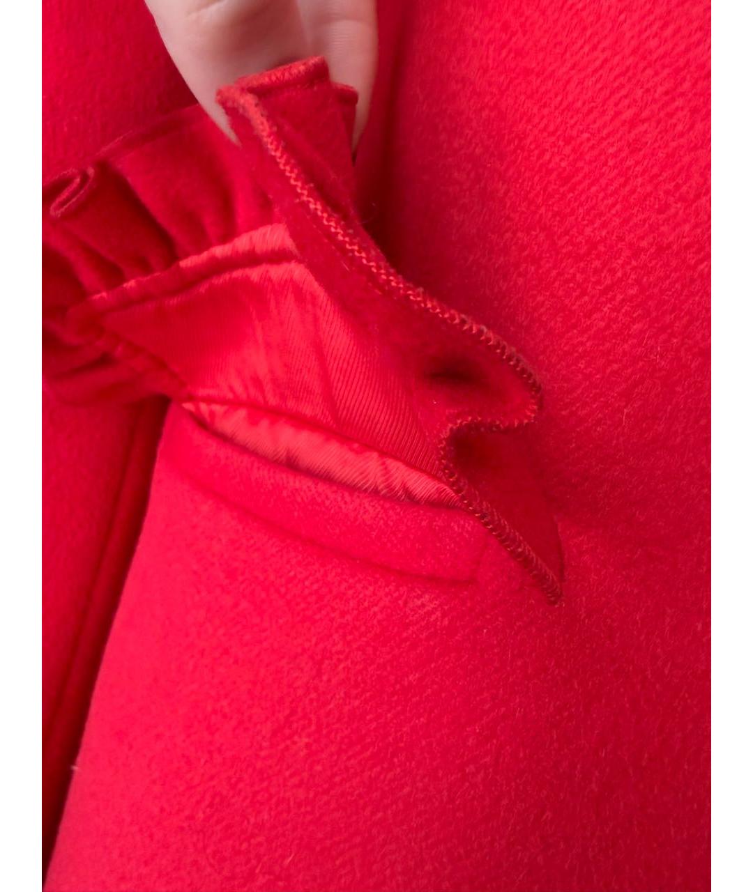 GUCCI Красное шерстяное пальто, фото 4