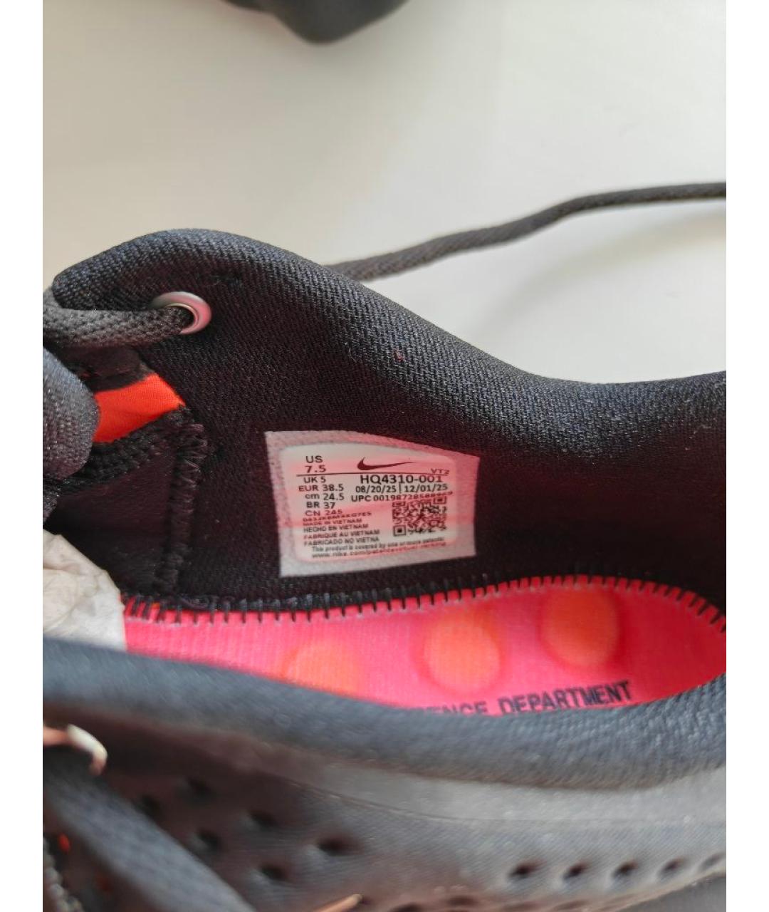 NIKE Черные текстильные кроссовки, фото 3