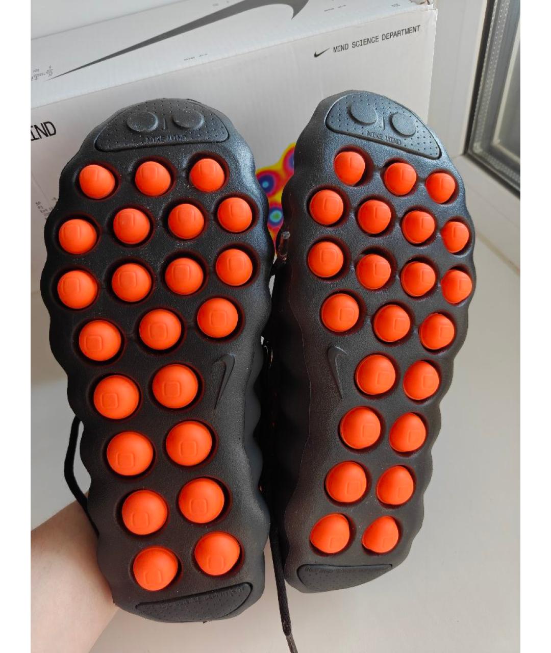 NIKE Черные текстильные кроссовки, фото 6