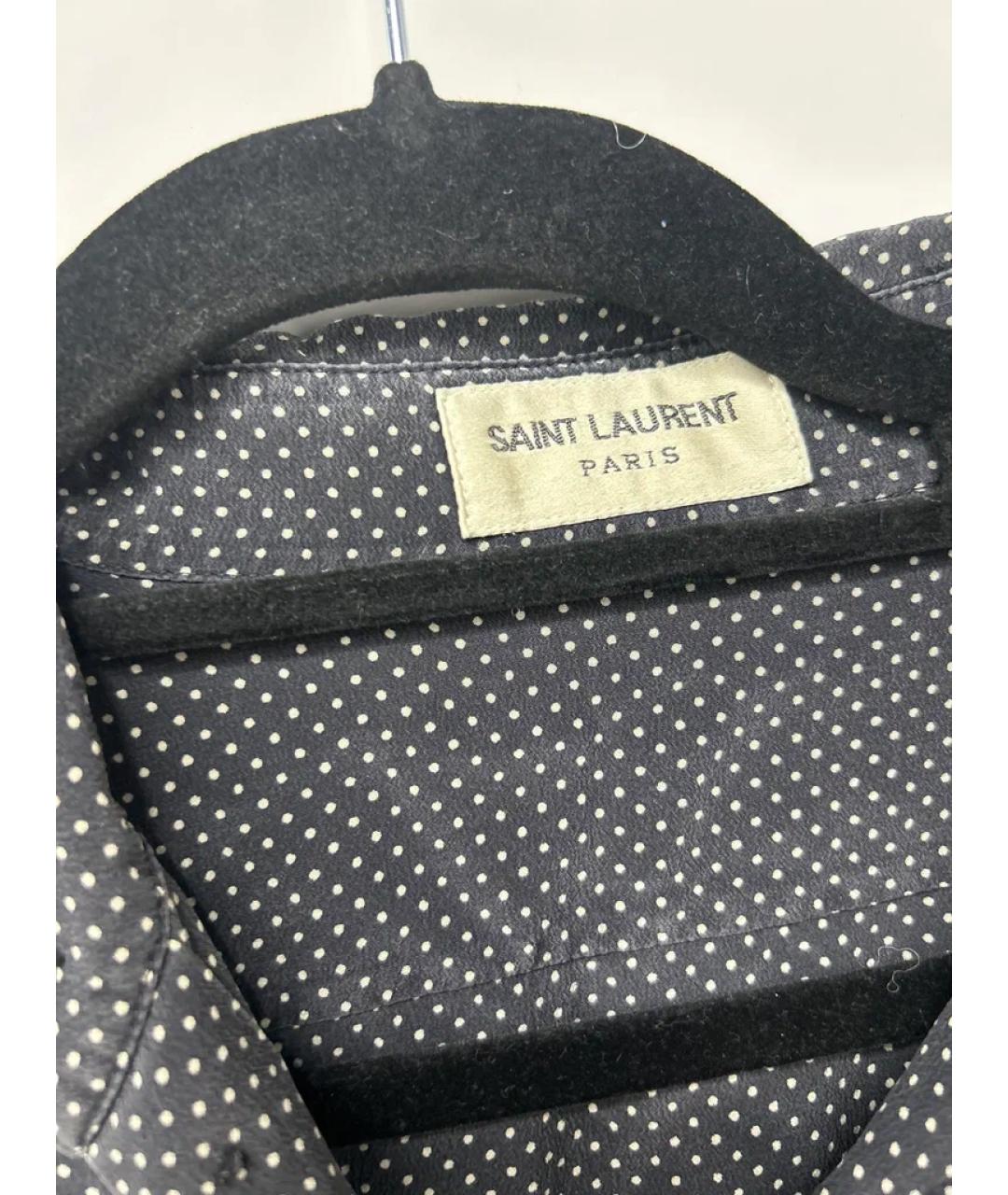 SAINT LAURENT Шелковая блузы, фото 2