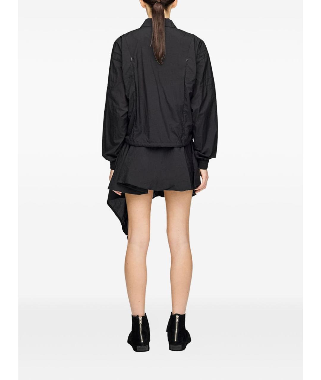 Y-3 Черные полиамидовые шорты, фото 2