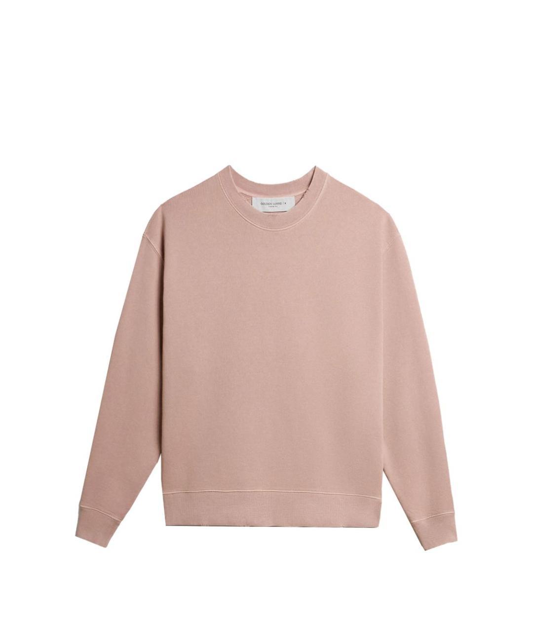 GOLDEN GOOSE DELUXE BRAND Бежевый хлопковый джемпер / свитер, фото 3