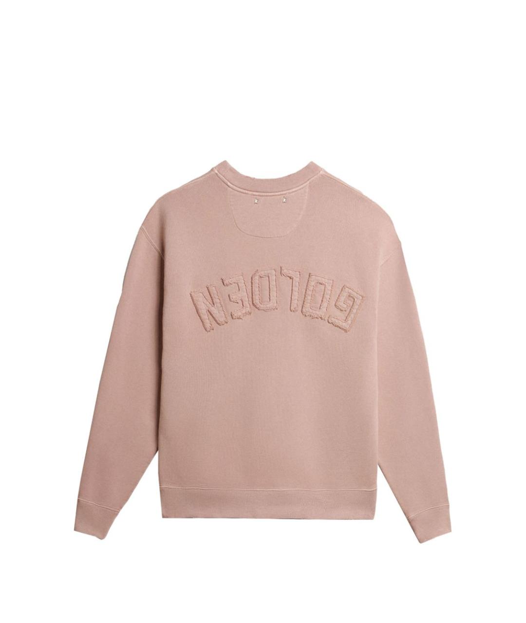 GOLDEN GOOSE DELUXE BRAND Бежевый хлопковый джемпер / свитер, фото 2