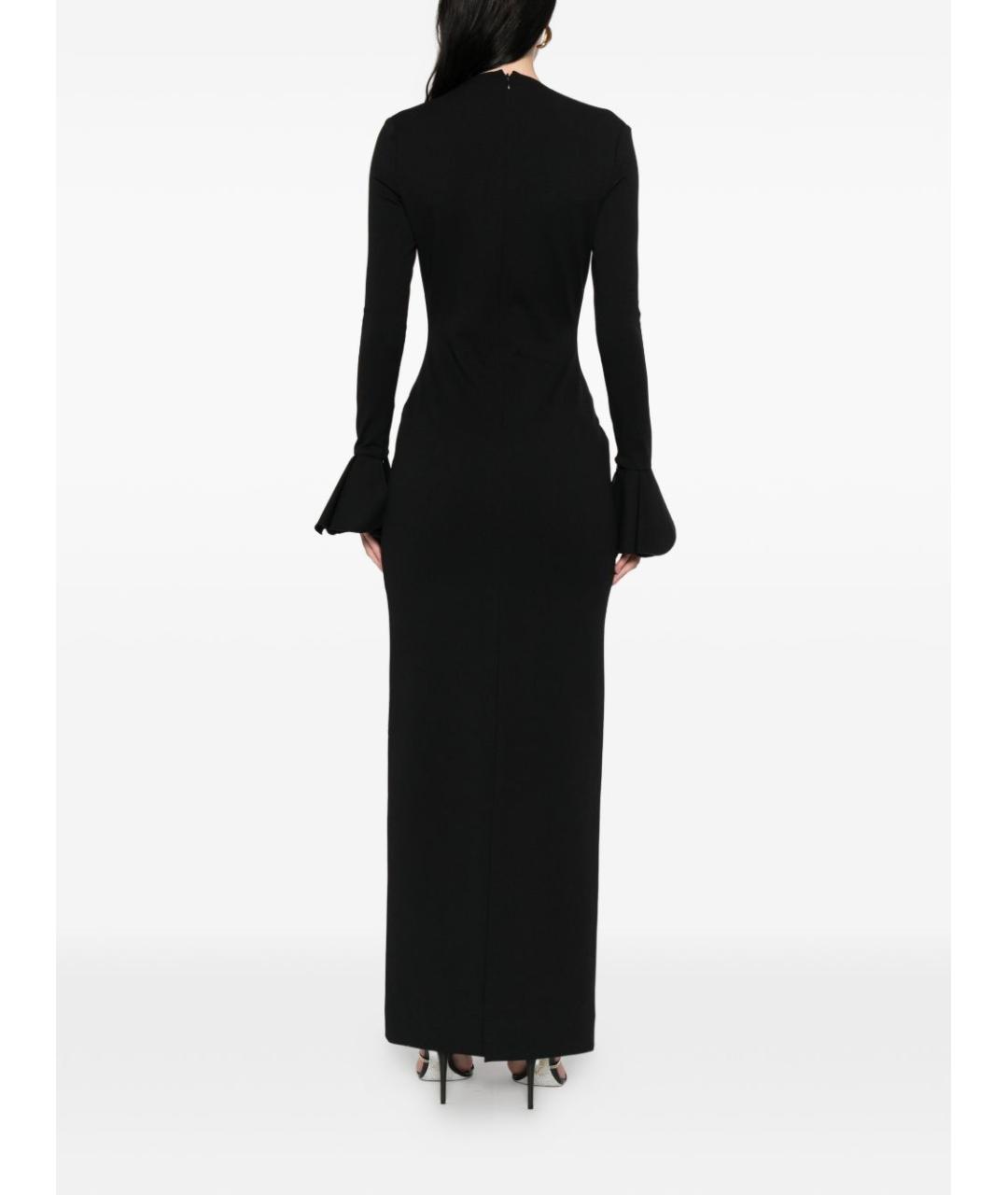 SOLACE LONDON Черное вечернее платье, фото 2