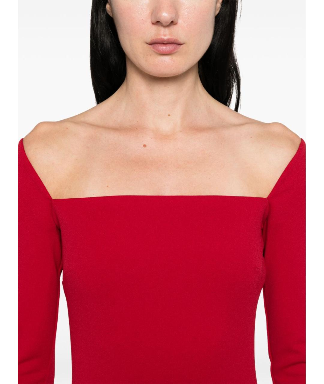 SOLACE LONDON Красное вечернее платье, фото 5