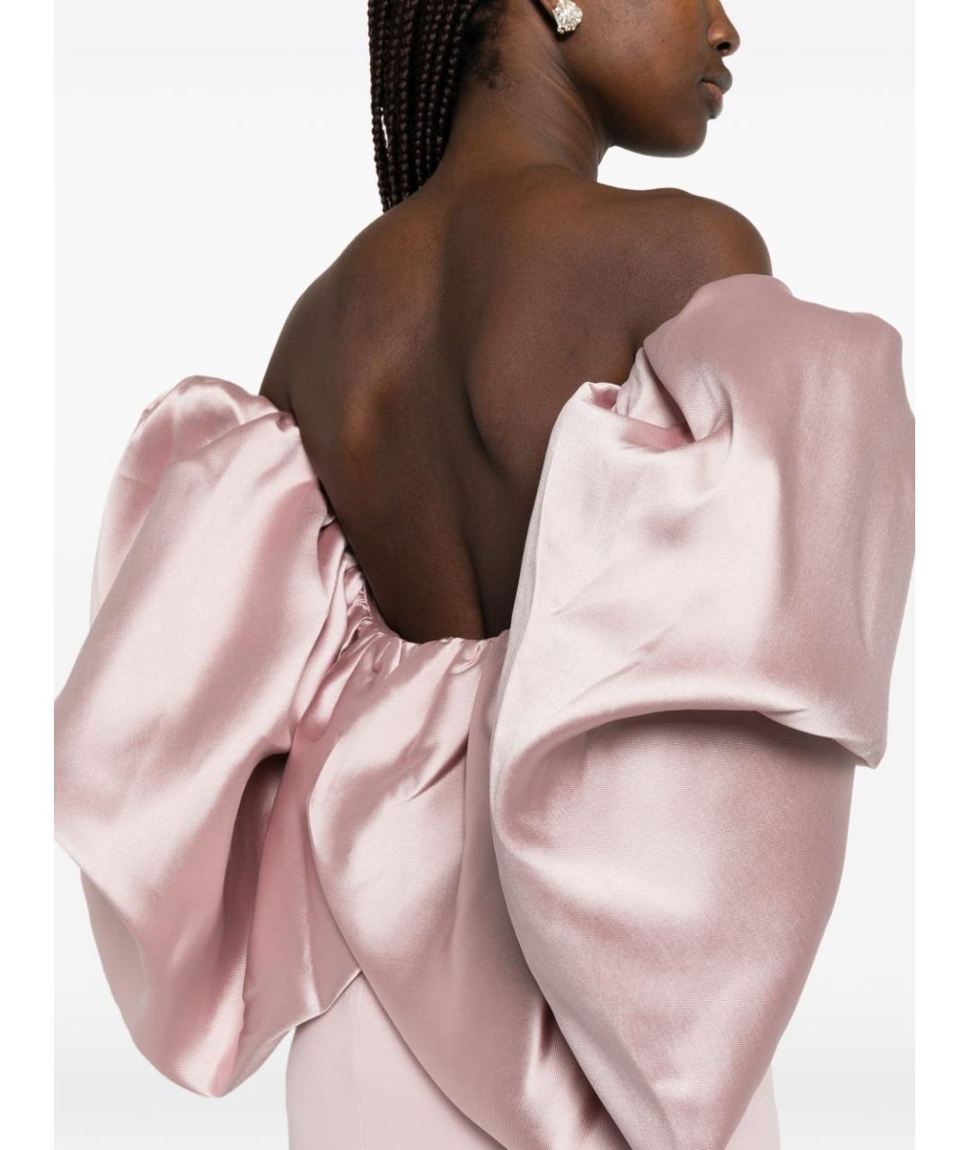 SOLACE LONDON Розовое вечернее платье, фото 4