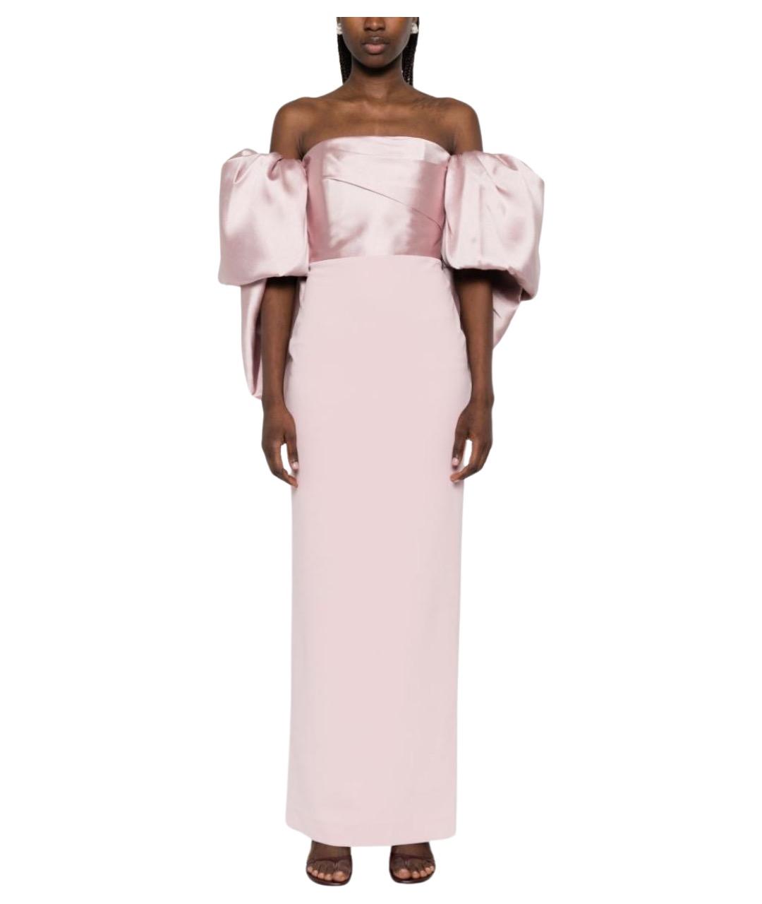SOLACE LONDON Розовое вечернее платье, фото 1