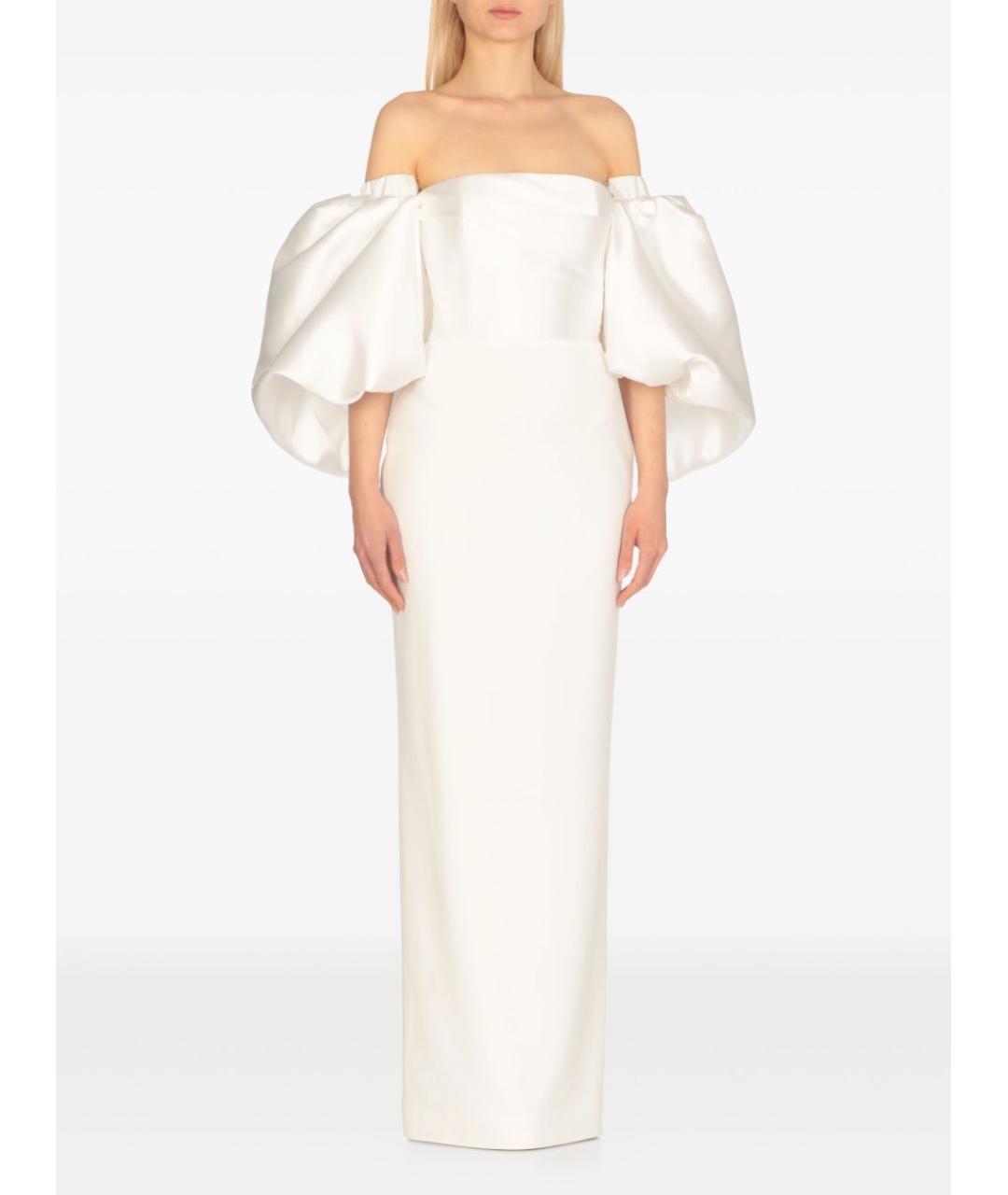 SOLACE LONDON Белое вечернее платье, фото 5