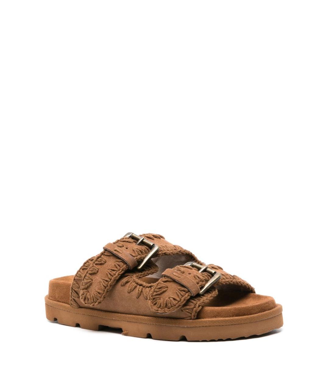 MOU Коричневые сандалии, фото 4