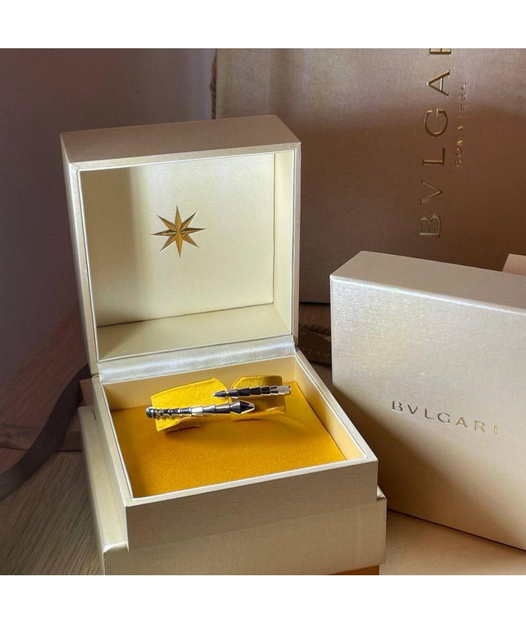 BVLGARI Белый браслет из белого золота, фото 3