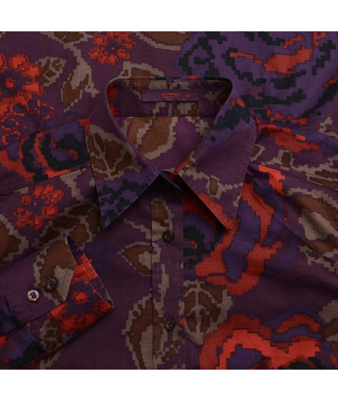 ETRO Мульти хлопковая рубашка, фото 3
